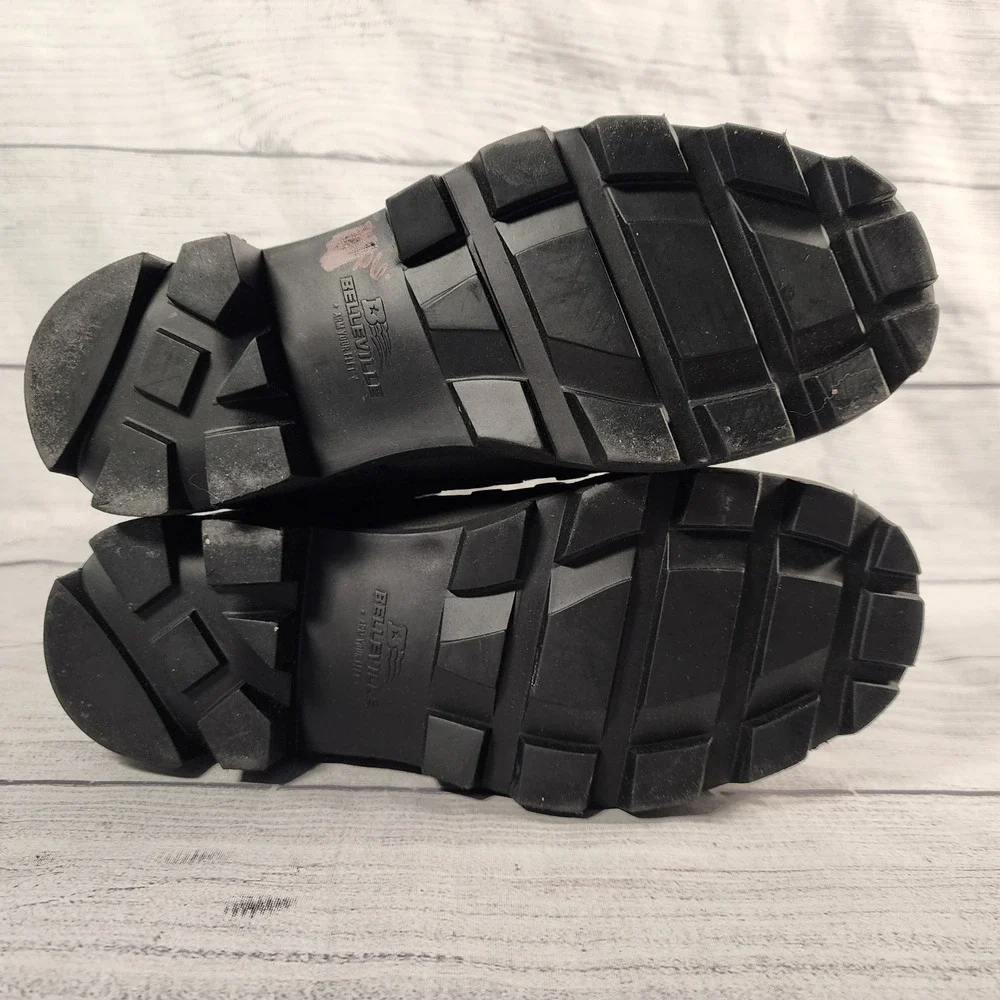 Belleville BV903PR Size 5R Black Leather Tactical Combat Boots